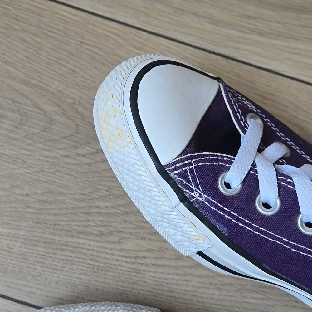 CONVERSE CTAS All Star Purple Unisex Sneakers Womens 7.5 Mens 5.5 - Picture 7 of 7